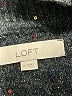 Ann Taylor LOFT Tweed Black Pullover Sweater Size M - photo 7