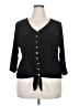 Notations Black 3/4 Sleeve Blouse Size 2X - photo 1