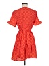 Unbranded Polka Dots Orange Cocktail Dress One size - photo 2