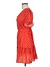 Unbranded Polka Dots Orange Cocktail Dress One size - photo 5