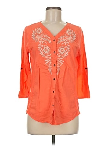 SONOMA life + style 3/4 Sleeve Blouse (view 1)