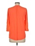 SONOMA life + style Orange 3/4 Sleeve Blouse Size M - photo 2