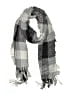 Unbranded 100% Polyester Plaid Gray Scarf One size - photo 1