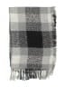 Unbranded 100% Polyester Plaid Gray Scarf One size - photo 2