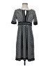 Max Studio Polka Dots Gray Casual Dress Size S - photo 1