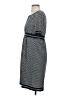 Max Studio Polka Dots Gray Casual Dress Size S - photo 5