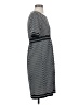 Max Studio Polka Dots Gray Casual Dress Size S - photo 4