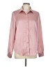 Shein 100% Polyester Pink Long Sleeve Blouse Size L - photo 1