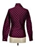 Farinaz Taghavi 100% Polyester Print Purple Long Sleeve Button-Down Shirt Size 6 - photo 2