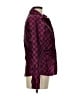 Farinaz Taghavi 100% Polyester Print Purple Long Sleeve Button-Down Shirt Size 6 - photo 4
