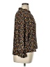 Accent 100% Polyester Brown Long Sleeve Blouse Size XL - photo 4