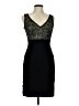 Tadashi Black Cocktail Dress Size 6 - photo 1