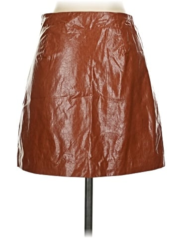 Cotton On Faux Leather Skirt (view 2)