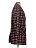 Harlyn Plaid Burgundy Coat Size XS - photo 4