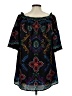 The Impeccable Pig Black 3/4 Sleeve Top Size M - photo 2