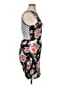 Unbranded Floral Black Cocktail Dress Size XL - photo 4