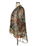 Unbranded Brown Kimono Size XL - photo 5