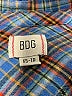 BDG Plaid Blue Long Sleeve Button-Down Shirt Size XXS - photo 9
