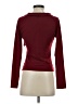 Shein Burgundy Long Sleeve Top Size 4 - photo 2