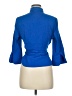 Express Blue 3/4 Sleeve Blouse Size 7 - 8 - photo 2