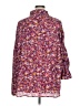 Emily Wonder 100% Polyester Floral Purple 3/4 Sleeve Blouse Size 1X - photo 2