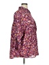 Emily Wonder 100% Polyester Floral Purple 3/4 Sleeve Blouse Size 1X - photo 4