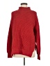 ABound Solid Red Turtleneck Sweater Size M - photo 1
