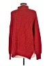 ABound Solid Red Turtleneck Sweater Size M - photo 2