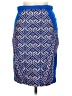 Eva Franco 100% Polyester Graphic Blue Casual Skirt Size 6 - photo 1