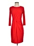 Muse Solid Red Cocktail Dress Size 2 - photo 1