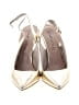 TIPE e TACCHI Metallic Gold Heels Size EU 37 - photo 2