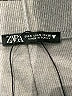 Zara Solid Gray Casual Skirt Size S - photo 4