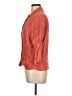 Ronen Chen Orange 3/4 Sleeve Button-Down Shirt Size 10 (3) - photo 5