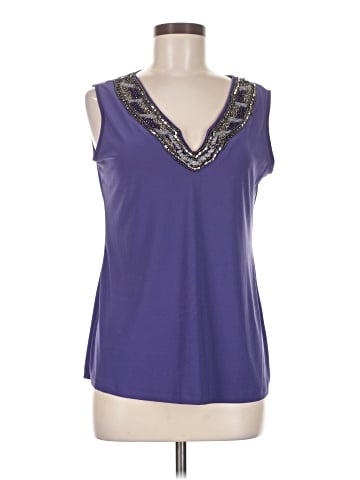 DressBarn Sleeveless T-Shirt (view 1)