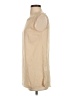 Sisley 100% Polyester Ivory Tan Sleeveless Blouse Size XS - photo 5