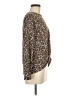 Hippie Rose Animal Print Brown Pullover Sweater Size M - photo 4