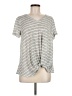 Caslon Gray Short Sleeve Top Size M - photo 1