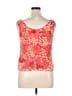 Virgo 100% Polyester Red Tank Top Size 14 - photo 2