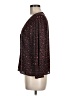 Madewell Print Black Long Sleeve Blouse Size 6 - photo 5