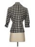 Burlapp Checkered-gingham Gray Blazer Size 2 - photo 2