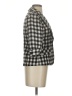 Burlapp Checkered-gingham Gray Blazer Size 2 - photo 4