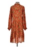 Roller Rabbit 100% Viscose Paisley Floral Orange Casual Dress Size XS - photo 2