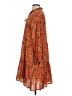 Roller Rabbit 100% Viscose Paisley Floral Orange Casual Dress Size XS - photo 5