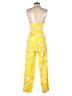 Significant Other Tropical Yellow Jumpsuit Size 2 - photo 2