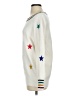 Collection By Cezele Stars Stripes White Pullover Sweater Size S - photo 5