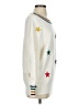 Collection By Cezele Stars Stripes White Pullover Sweater Size S - photo 4