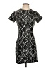 Aqua Tweed Black Casual Dress Size S - photo 1