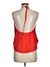 decker 100% Rayon Orange Sleeveless Blouse Size M - photo 2