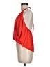 decker 100% Rayon Orange Sleeveless Blouse Size M - photo 5