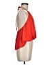 decker 100% Rayon Orange Sleeveless Blouse Size M - photo 4